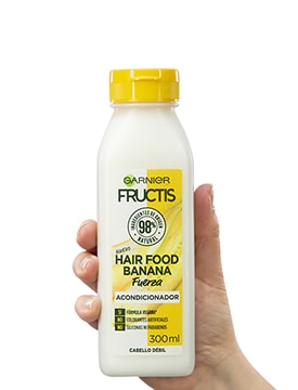 Acondicionador, Hairfood, Banana, Platano, Garnier